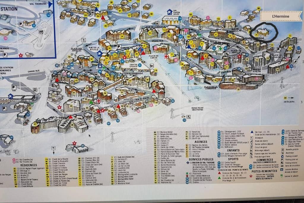 Chalet L'Hermine Val Thorens Zewnętrze zdjęcie